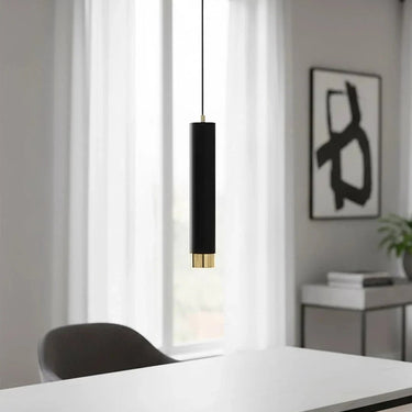 KIBO 1-lichts hanglamp - Zwart Goud