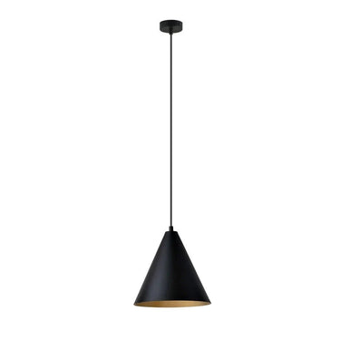 REBEL 1-lichts hanglamp - Zwart goud