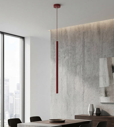 Selter pendant lamp 1-light burgundy