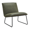Fauteuil James - Microleder Groen