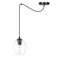 Emibig LEVEL 1-lichts hanglamp - Helder glas