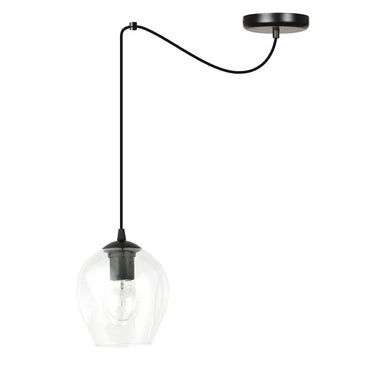 LEVEL 1-lichts hanglamp - Helder glas