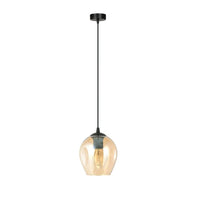 Emibig ISTAR 1-lichts hanglamp - Amber glas