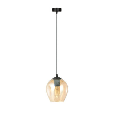 ISTAR 1-lichts hanglamp - Amber glas