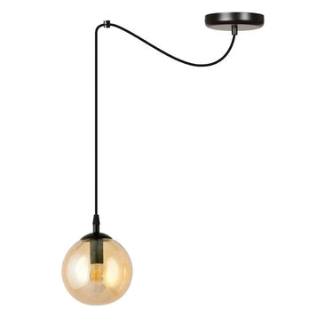 GIGI 1-lichts hanglamp - Amber glas