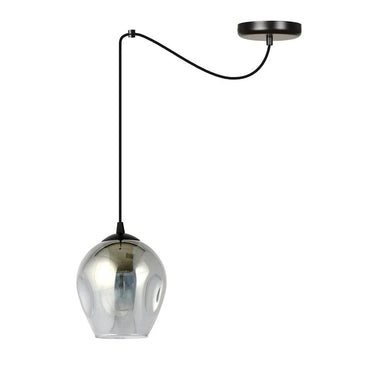 LEVEL 1-lichts hanglamp - Smoked glas