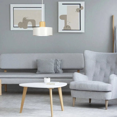 TORIN 1-lichts hanglamp - Wit