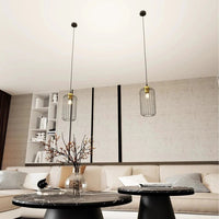 Emibig VANDER 1-lichts hanglamp - Zwart goud