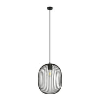 Emibig ONYX 1-lichts hanglamp - Zwart metaal