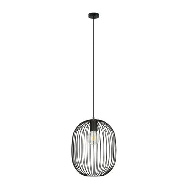 ONYX 1-lichts hanglamp - Zwart metaal