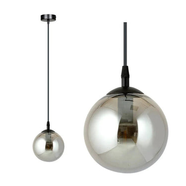 COSMO 1-lichts hanglamp - Smoked glas