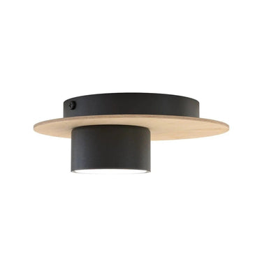 PIXO 1-lichts plafondlamp - Zwart