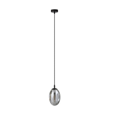 ASTRAL 1-lichts hanglamp - Smoked glas