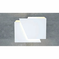 Emibig FROST 1-lichts wandlamp - Wit