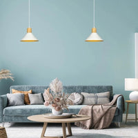 Emibig ROWEN 1-lichts hanglamp - Wit