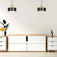 TORIN 1-lichts hanglamp - Zwart - afbeelding 2
