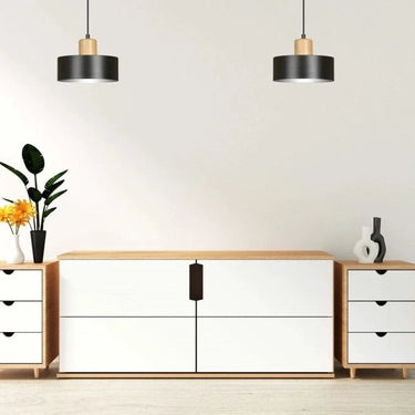 TORIN 1-lichts hanglamp - Zwart