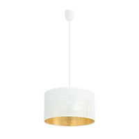 Emibig ASTON 1-lichts hanglamp - Wit goud