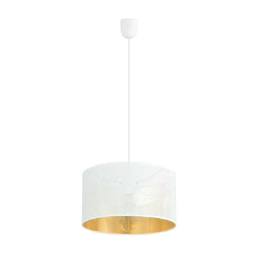 ASTON 1-lichts hanglamp - Wit goud