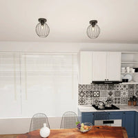 Emibig NEST 1-lichts plafondlamp - Zwart frame - Mooier Thuis