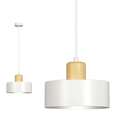 TORIN 1-lichts hanglamp - Wit