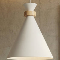 Zero hanglamp hout 1-lichts wit
