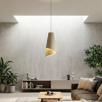 Moda hanglamp rotan 1-lichts beige naturel
