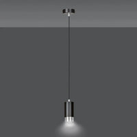 Emibig FUMIKO 1-lichts hanglamp - Zwart Chroom - Mooier Thuis