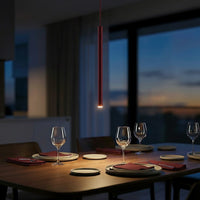 Selter hanglamp 1-lichts bordeaux
