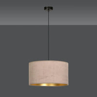 Emibig HILDE 1-lichts hanglamp - Roze fluweel - Mooier Thuis
