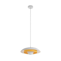 Emibig SKIN 1-lichts hanglamp - Wit-oranje - Mooier Thuis