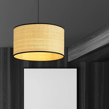 ASTON 1-lichts hanglamp - Rotan kap