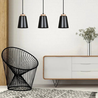 BOLERO 1-lichts hanglamp - Zwart