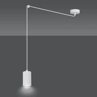 Emibig TRAKER 1-lichts railspot hanglamp - Wit - Mooier Thuis