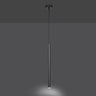 SELTER 1-lichts hanglamp - Zwart hanglamp met buisvorm - sfeervol in een Minimalistisch interieur