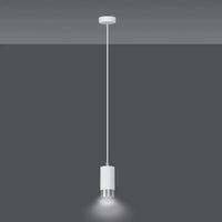 Emibig FUMIKO 1-lichts hanglamp - Wit chroom - Mooier Thuis