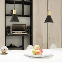 Emibig PINK 1-lichts hanglamp - Zwart goud - Mooier Thuis