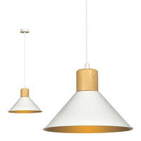 Emibig ROWEN 1-lichts hanglamp - Wit - Mooier Thuis