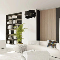 VIENO 2-lichts hanglamp - Zwart metaal - afbeelding 2