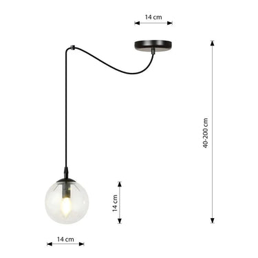 GIGI 1 Transparent Schwarz