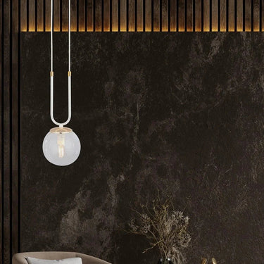 GLAM 1-lichts hanglamp - Helder glas