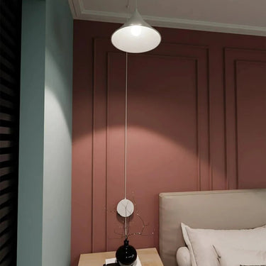 ABRAMO 1-lichts hanglamp – Wit