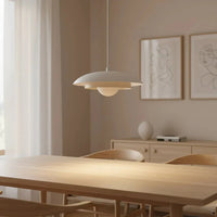 SKIN 1-lichts hanglamp – mokka/wit - afbeelding 2