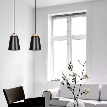 BOLERO 1-lichts hanglamp - Zwart