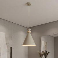 Zero hanglamp hout 1-lichts mokka