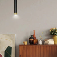 KIBO 1-lichts hanglamp - Zwart Goud - afbeelding 2