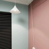 ABRAMO 1-lichts hanglamp – Wit - afbeelding 2