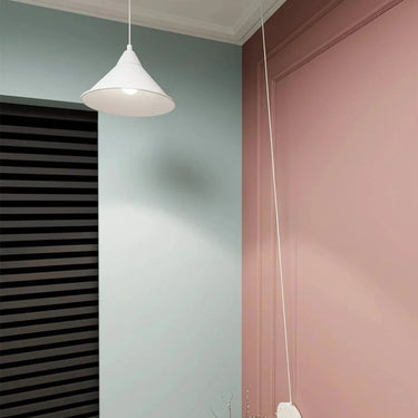 ABRAMO 1-lichts hanglamp – Wit
