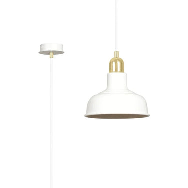 IBOR 1-lichts hanglamp - Wit