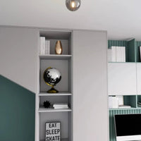 FIT 1-lichts plafondlamp - Smoked glas - afbeelding 2